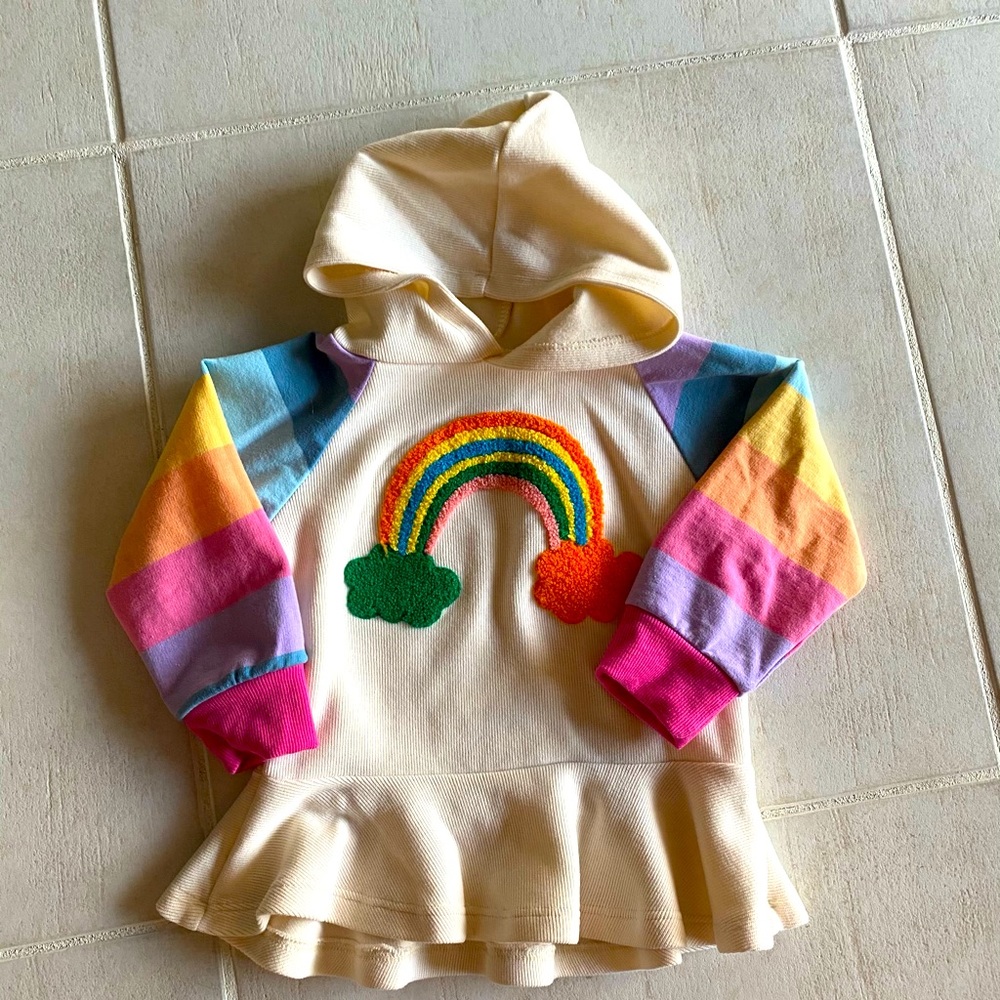 Colorful hoodie for girl